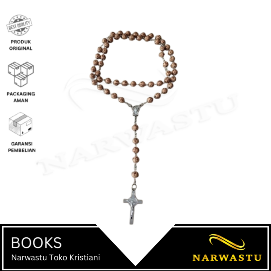 NARWASTU - ลูกประคําลูกไขว้ลวด - VLT208