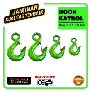 PROVIOZ CARGO HOOK 0.5-5 TON PENGAIT DEREK KUAT - PROVIOZ HOOK CHAIN HOIST 500KG, 1 TON, 3 TON, 5TON PROVIOZ
