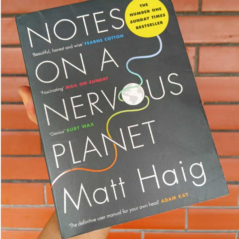 Matt Haig Notes on A Nervous Planet Non Fiction Self Help English Preloved