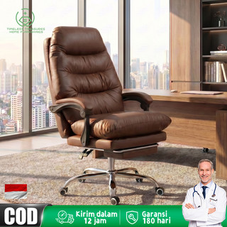 TIMELESS Leather Kursi kantor Kursi sofa Kursi bos Kursi Tinggi adjustable Pas buat kantor & rumah