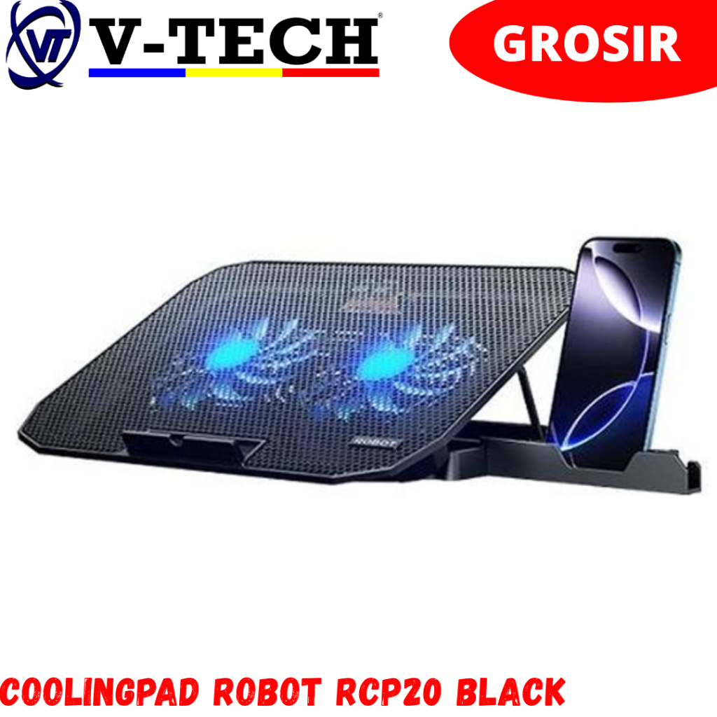 COOLINGPAD ROBOT RCP20 สีดํา