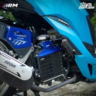 ARM ARUMI RADIATOR ฝาครอบคอ VARIO 125/150, PCX 150, ADV 150 อลูมิเนียม