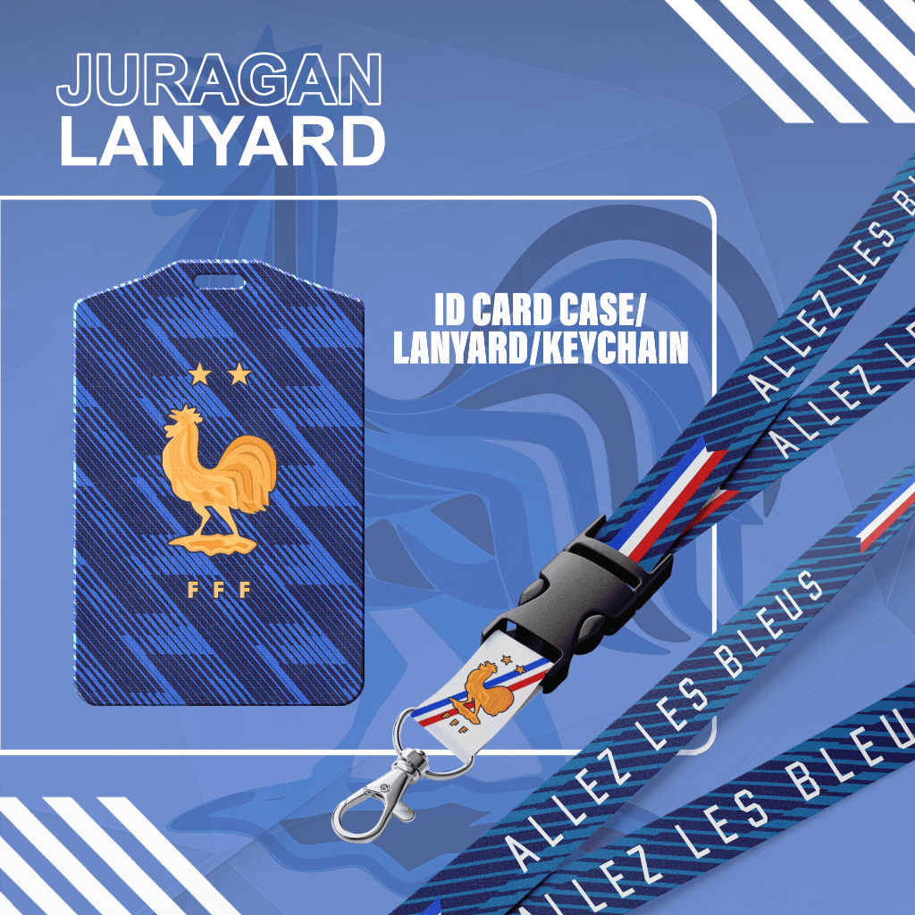 GANTUNGAN FRANCE / FRANCE WORLD CUP 2026 LANYARD