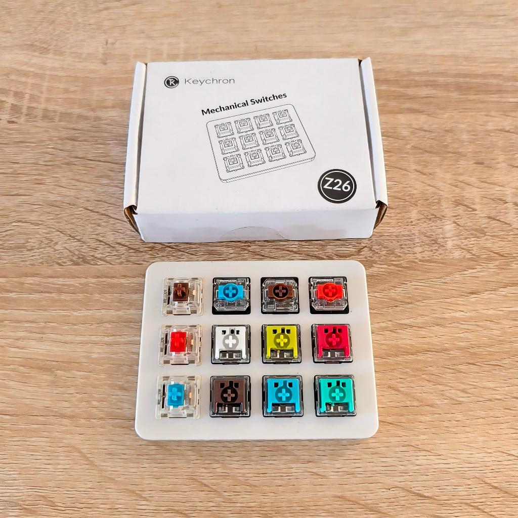 Keychron Low Profile Tester Keychron Optical Switch Set 12 ชิ้น และที่วางคีย์บอร์ด