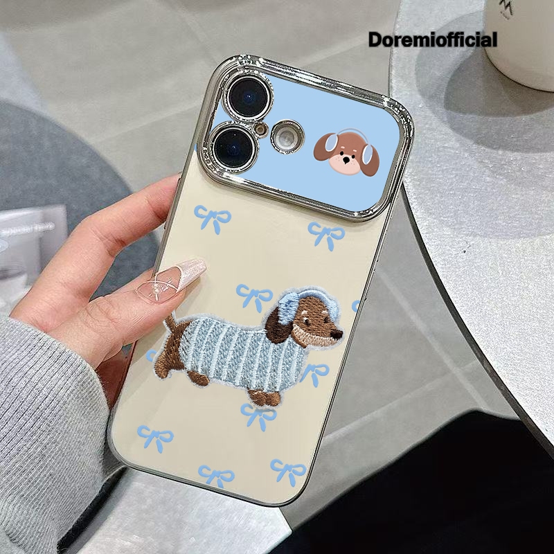CHARM & WARM PAWS กรณี PLATING CROME สําหรับ XIAOMI REDMI A5 9A 9C 12 13 13C 14C 15 15C REDMI หมายเห
