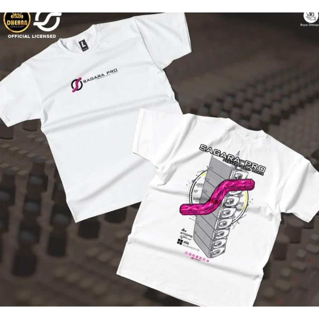 เสื้อยืด Sagara Pro Sound System / Sagara Pro Audio Sound System เสื้อ Distro / Sagara Pro Sound Sys