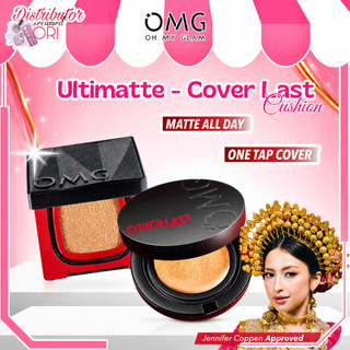 OMG Oh My Glam Coverlast Cushion 15g -ULTIMATE - Cushion Foundation Concealer Skin Tint Make Up