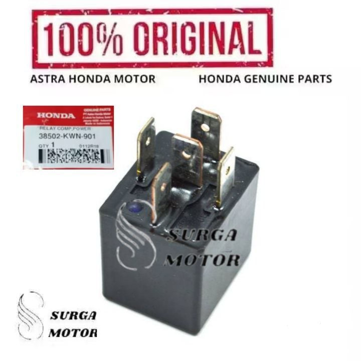 รีเลย์ Comp Power 5 ขามอเตอร์ PCX ADV Vario 150 eSP 38502-KWN-901 38502KWN901 เดิม Honda AHM