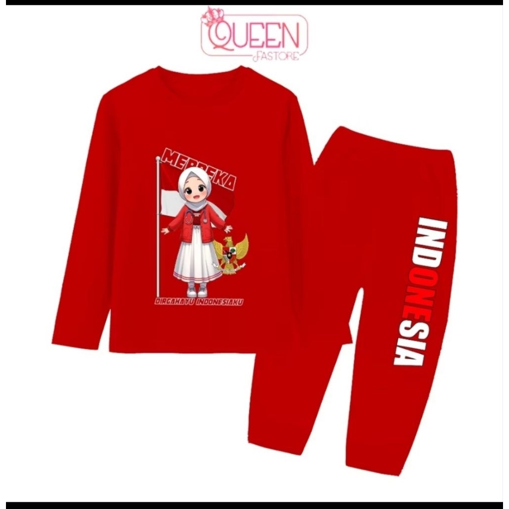 KATUN August 17th Cotton T-Shirt สําหรับเด็กอายุ 6-8 ปี