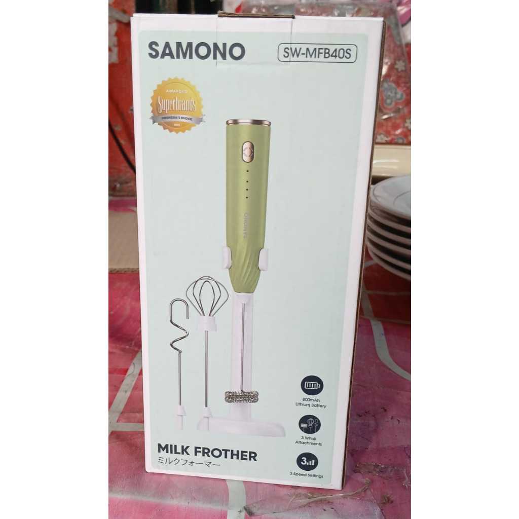Samono SW MFB40S เครื่องตีฟองนม กล่องไข่ เครื่องตีฟองนม SW-MFB40S