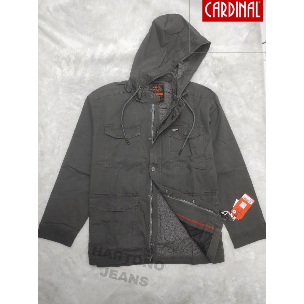 เสื้อแจ็คเก็ตลําลองผู้ชาย CARDINAL / CARDINAL JACKET / CARDINAL SAFARI JACKET