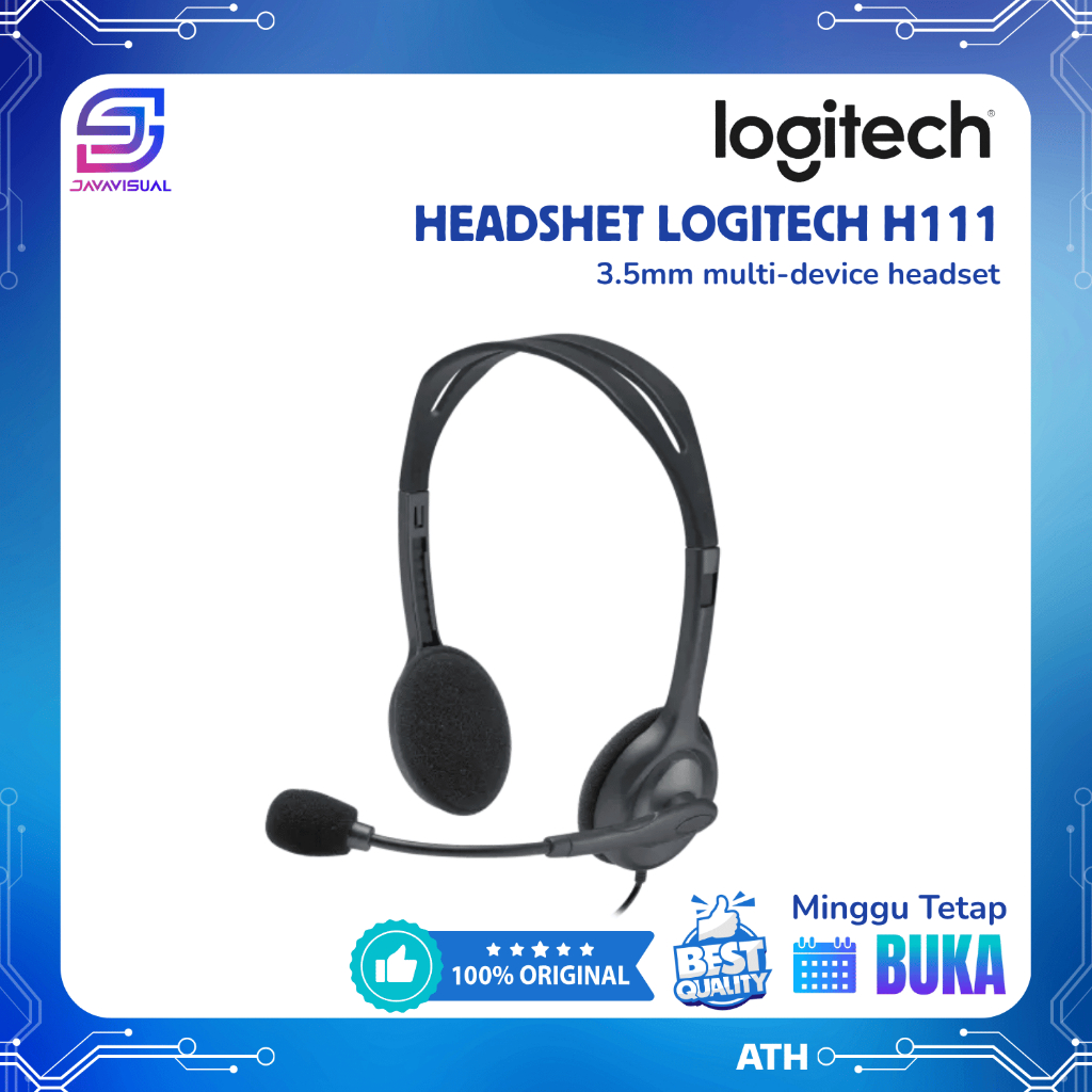 [JaVis] ชุดหูฟัง LOGITECH H111