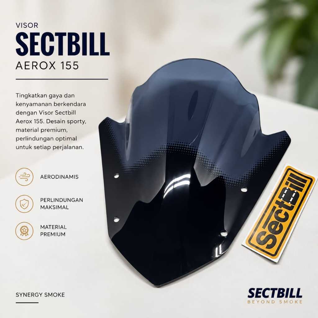 Visor Sectbill Aerox 155 Aerox Alpha Aerox เก่า Aerox ใหม่