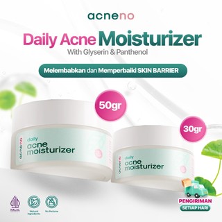[SKIN BARRIER] Acneno Daily Acne Moisturizer isi 30gr - Melembabkan & Memperbaiki Skin Barrier | Halal BPOM & Original