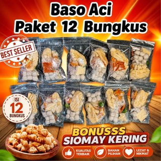 Baso aci isi 12pcs / baso Aci isi 12pcs murah / baso Aci paket 12 pcs murah / baso aci viral / baso aci paket usaha / paket baso aci 12 bungkus / paket baso Aci 12 bungkus murah