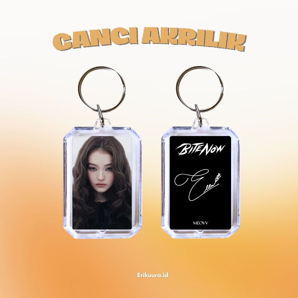 GANTUNGAN PAWM BITE ตอนนี้พวงกุญแจ KPOP IDOL UNOFFICIAL GAWON NARIN SOOIN ACRYLIC พวงกุญแจ