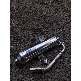 Knalpot  standar racing bass adem fidanza speed Inlet -38 untuk all matic pcx vario nmax aerox oriiginal fidanza speed