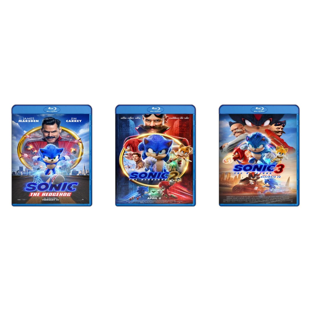DVD Sonic The Hedgehog Collection (2020)-2024)
