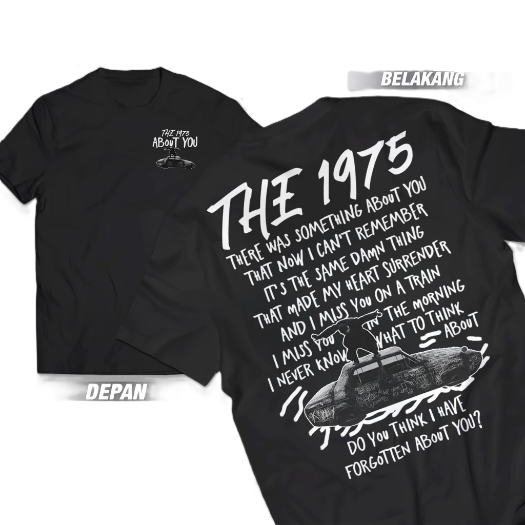 เสื้อยืด THE 1975 เสื้อยืด THE 1975 Distro สําหรับผู้ชายและผู้หญิง