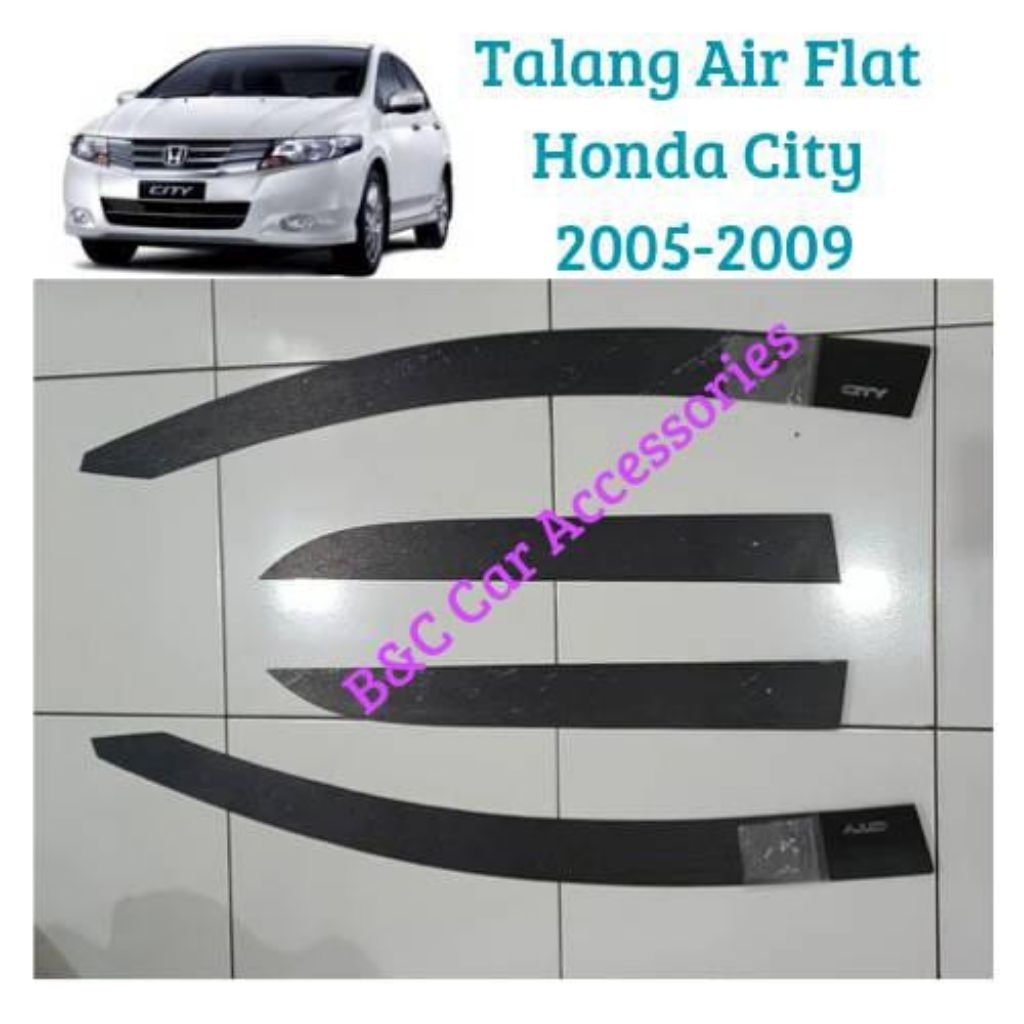 Honda City 2005-2009 รางน้ําน้ําซุปเปอร์พรีเมี่ยม/Honda City 2005-2009 รางน้ําน้ําแบน/Honda City 200