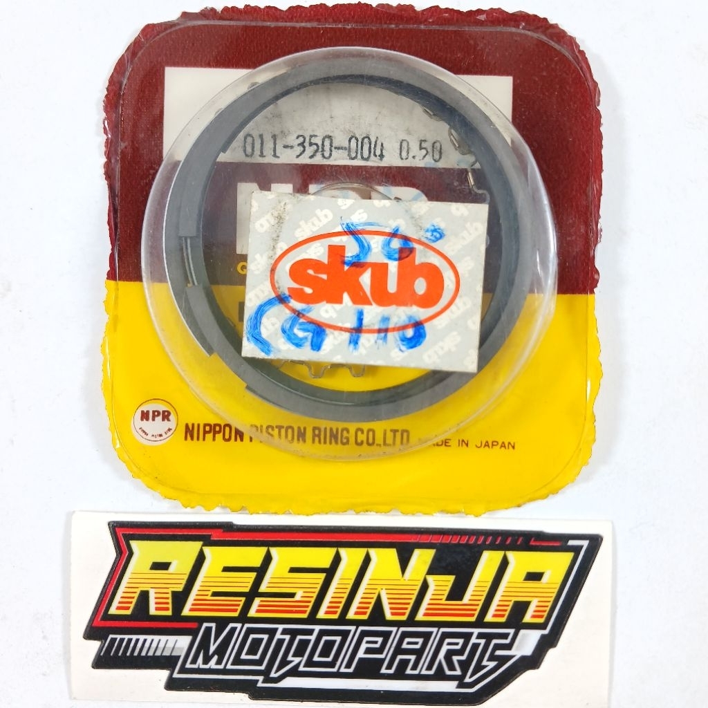 แหวนลูกสูบ Honda CG110 CG 110 S110 Benly Oversize Os 50 NPR