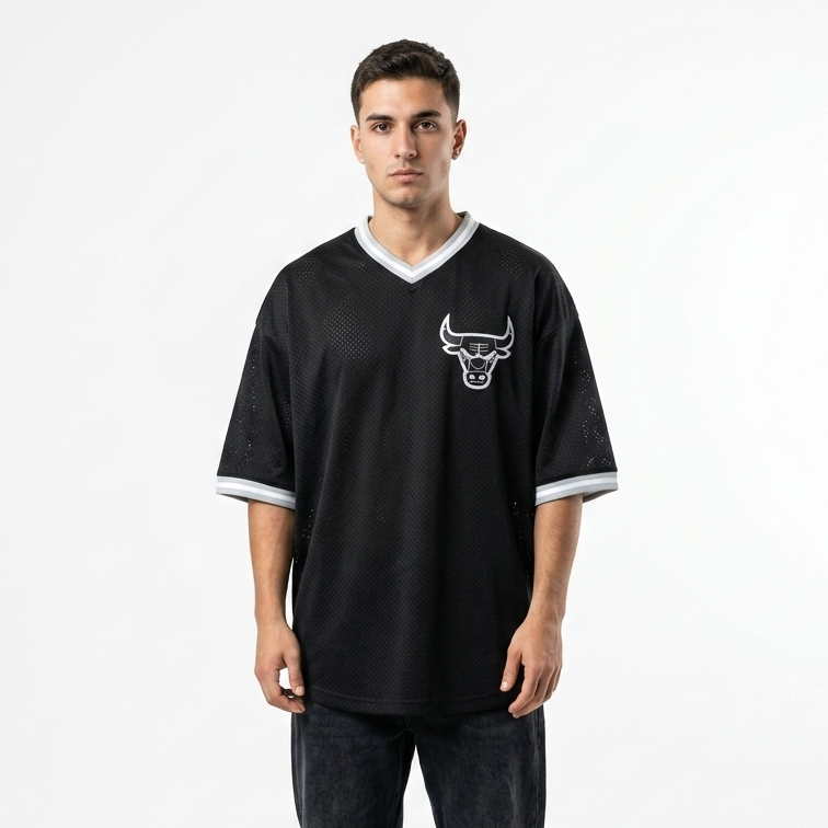 Oversize Jersey Mesh Mc.F supply co Chicago Bulls