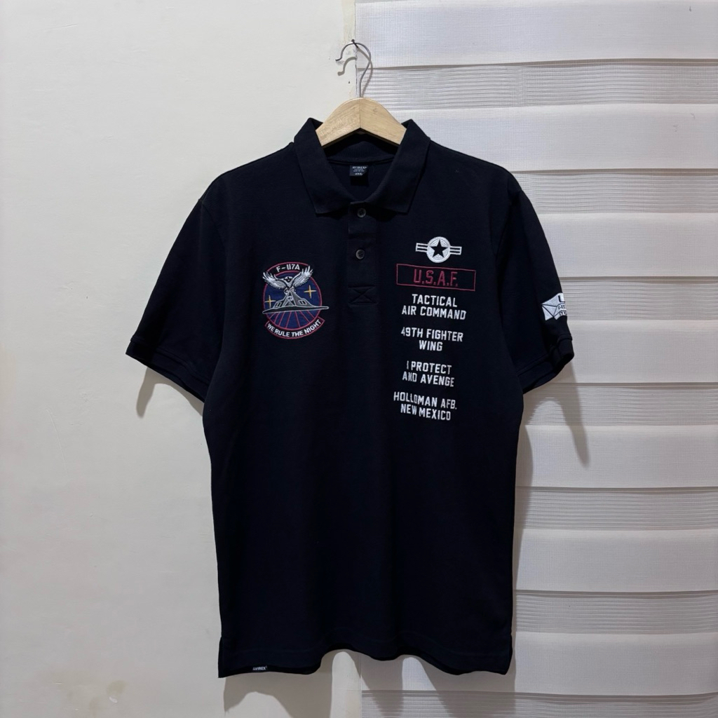 เสื้อโปโล AVIREX****