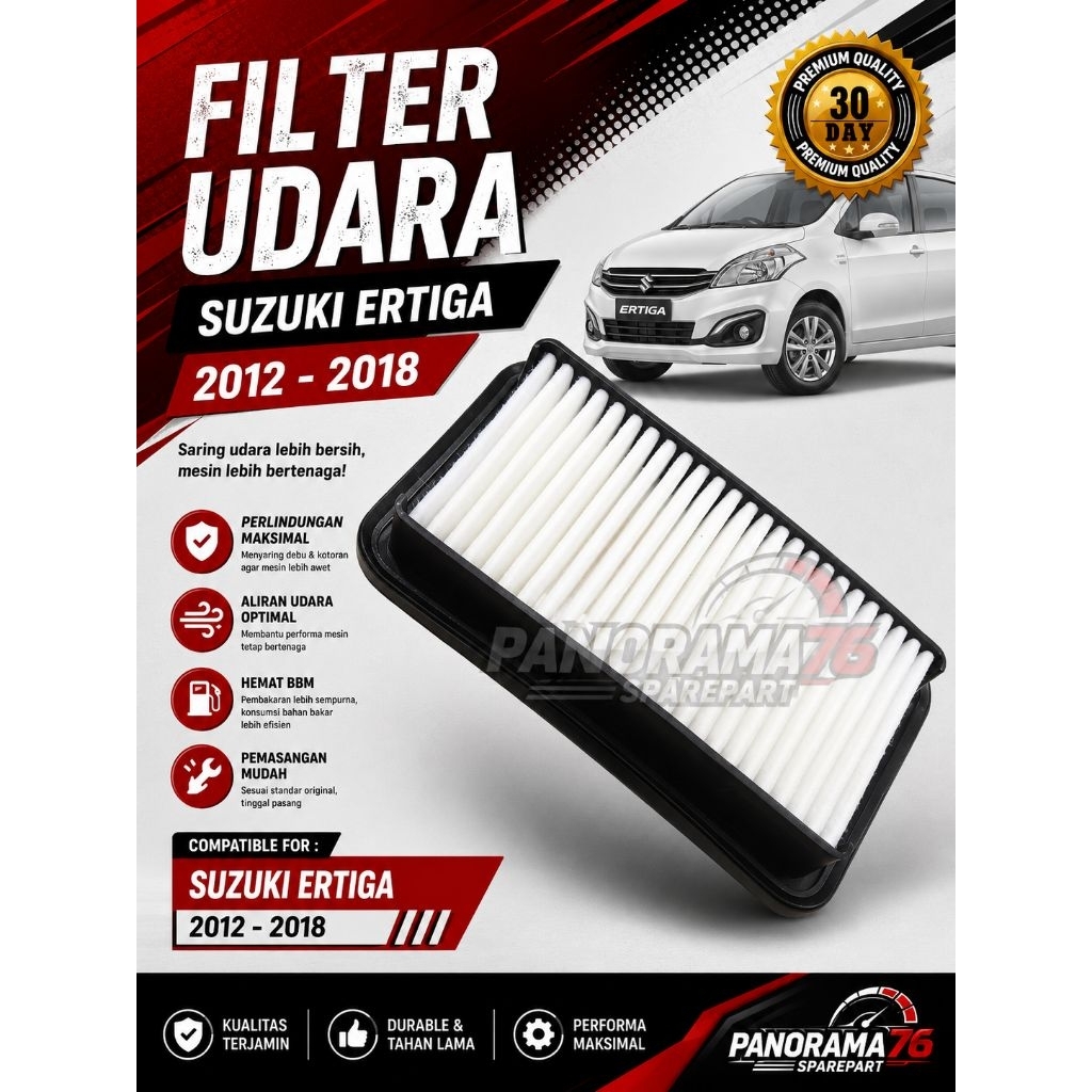 ไส้กรองอากาศ Suzuki Ertiga 2012-2018