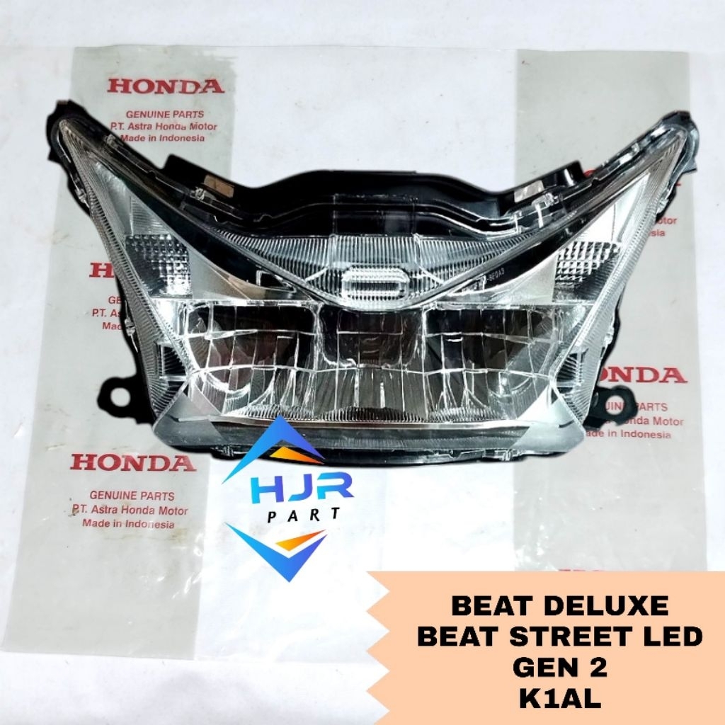 HONDA BEAT DELUXE BEAT STREET LED GEN 2 HEADLIGHT REPLLER ASSY รหัส K1AL K1A-N81