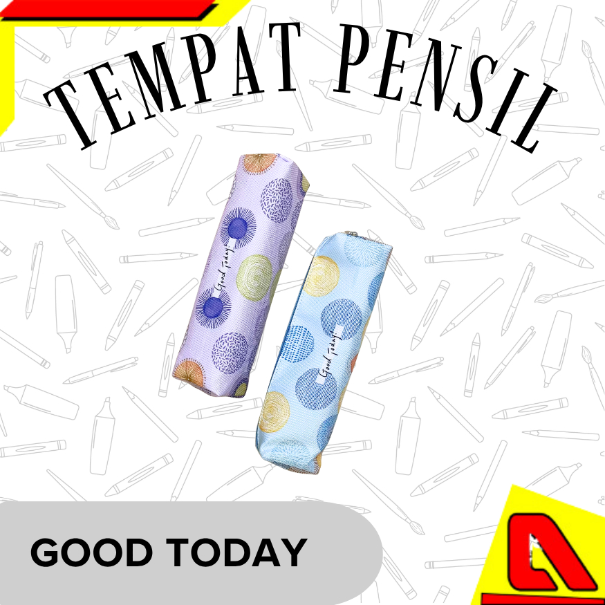 GOOD TODAY ZIPPER PENCIL CASE