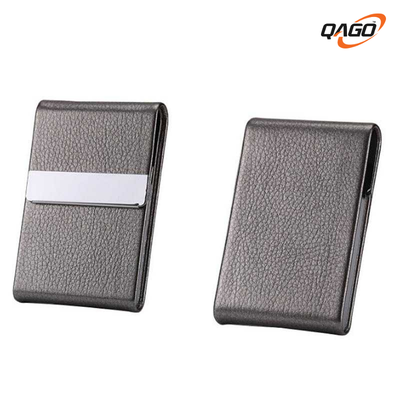 Focus Cigarette Box Wallet Elegant Leather Cigarette Storage Wallet Motif