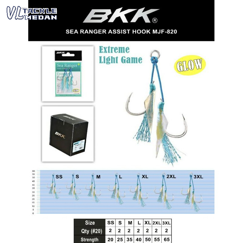 BKK Sea Ranger Assist Hook MJF-820