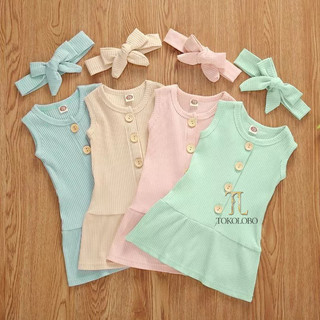 Tokolobo 7.7 Great MID Year SALE DRESS SINGLET ANAK DESES (TANPA BANDO) [ Estimasi 1- 4 tahun ]