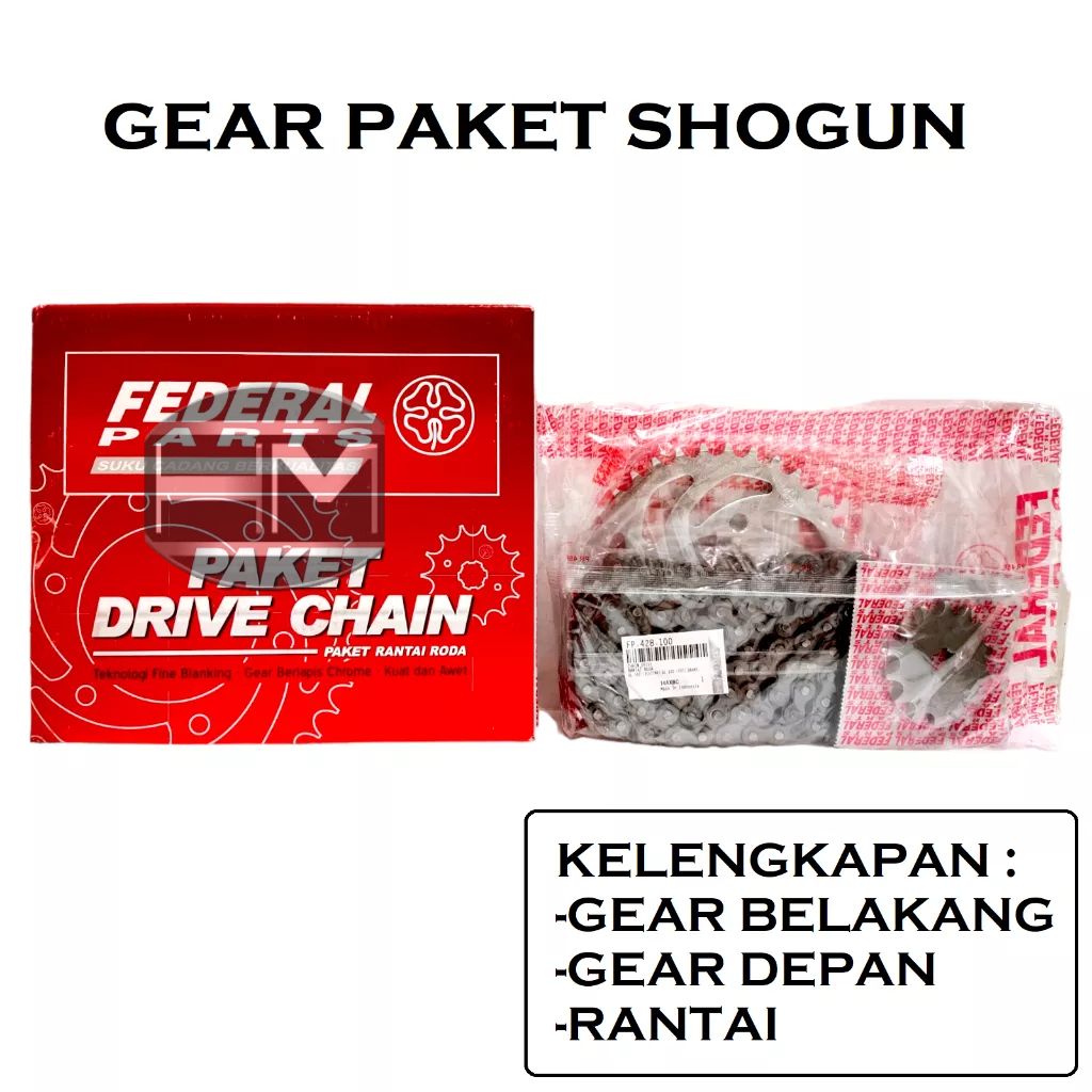 GEAR PACKAGE GEAR SET SHOGUN FEDERAL