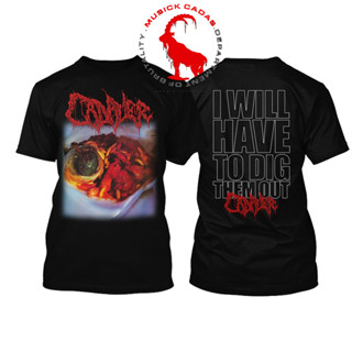 Cadaver ‎– เสื้อยืด พิมพ์ลาย Hallucinating Anxiety