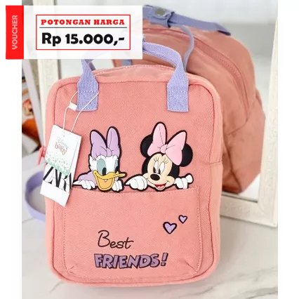 Zara KIDS MINNIE DAISY BACKPACK / กระเป๋า ZARA