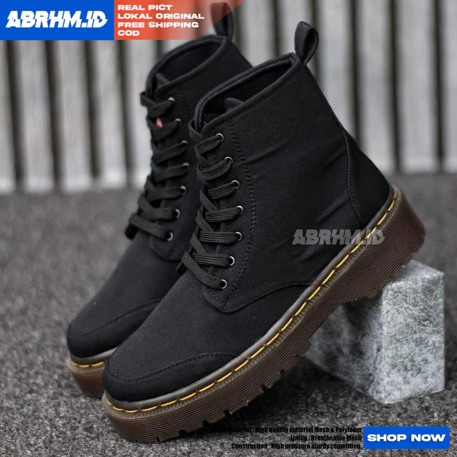 ABRHM Mens Official Casual Boots Docmart Mens - Womens