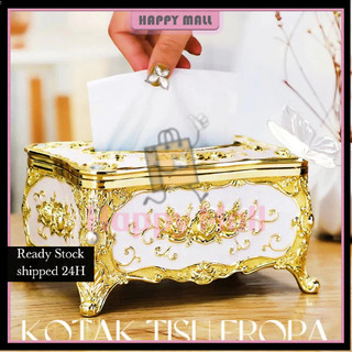 Kotak Tisu Mewah tuba Kotak Tisu Mawar Penyimpanan Desktop Mewah tuba Kotak Tisu Kotak Handuk Kertas Kotak Tisu Cantik Tempat tissu Penyimpanan Desktop Dekorasi Rumah Ornamen Kotak Tisu Vintage Ornamen Kotak Tisu Mawar Emas Dekorasi Trim Emas