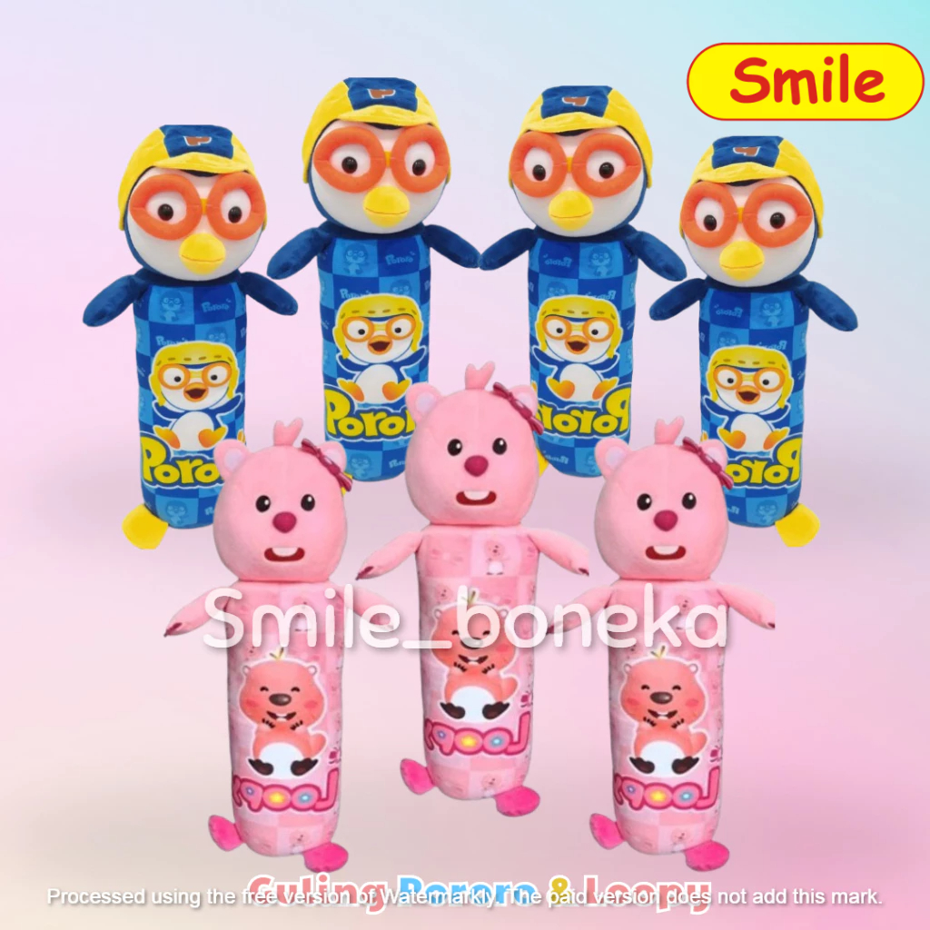 Sb/ หมอนข้างสําหรับเด็กผู้หญิง Pororo Little Penguin Petty Eddy Crong Loopy Poby Kids Unofficial