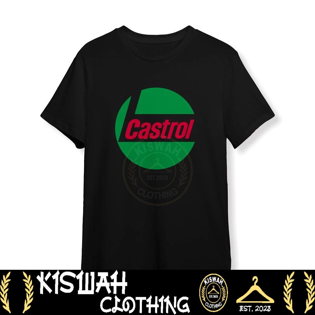 เสื้อยืด เสื้อยานยนต์ Castrol Logo