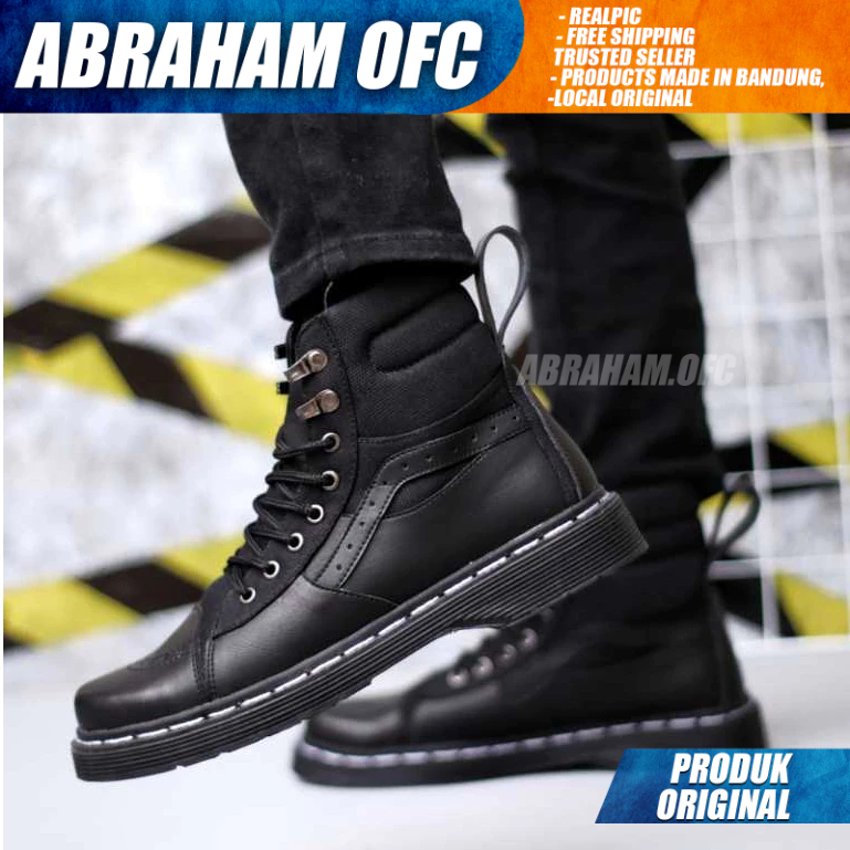 ABRAHAM Official Boots รองเท้าทํางานลําลองผู้ชาย Docmart