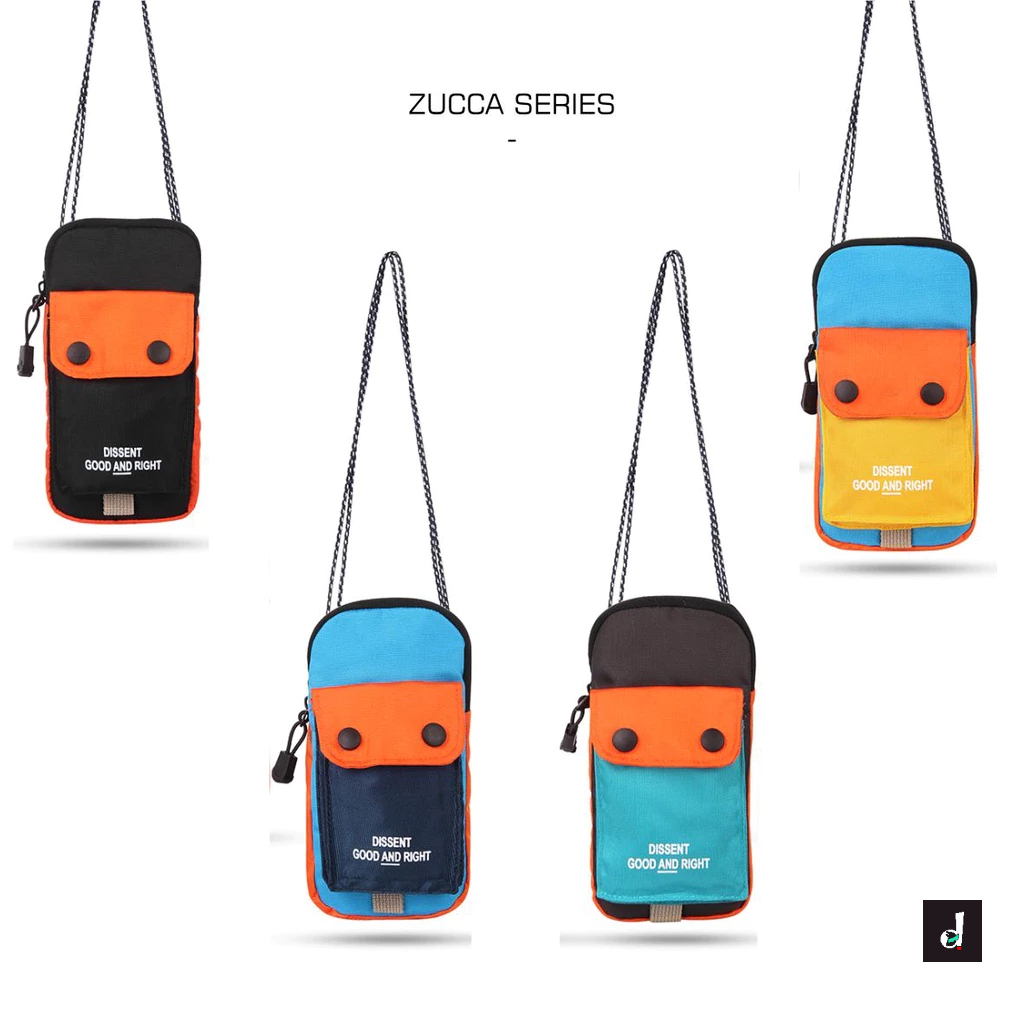 HP Hanging Wallet Sling Bag Pouch Handphone Mini Unisex - Dibriga Zucca | กระเป๋าสะพายข้างขนาดเล็กสํ