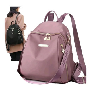 Tas Ransel Wanita 2024 Ransel Multifungsi Fashion Korea Tas Kasual Remaja Terkini