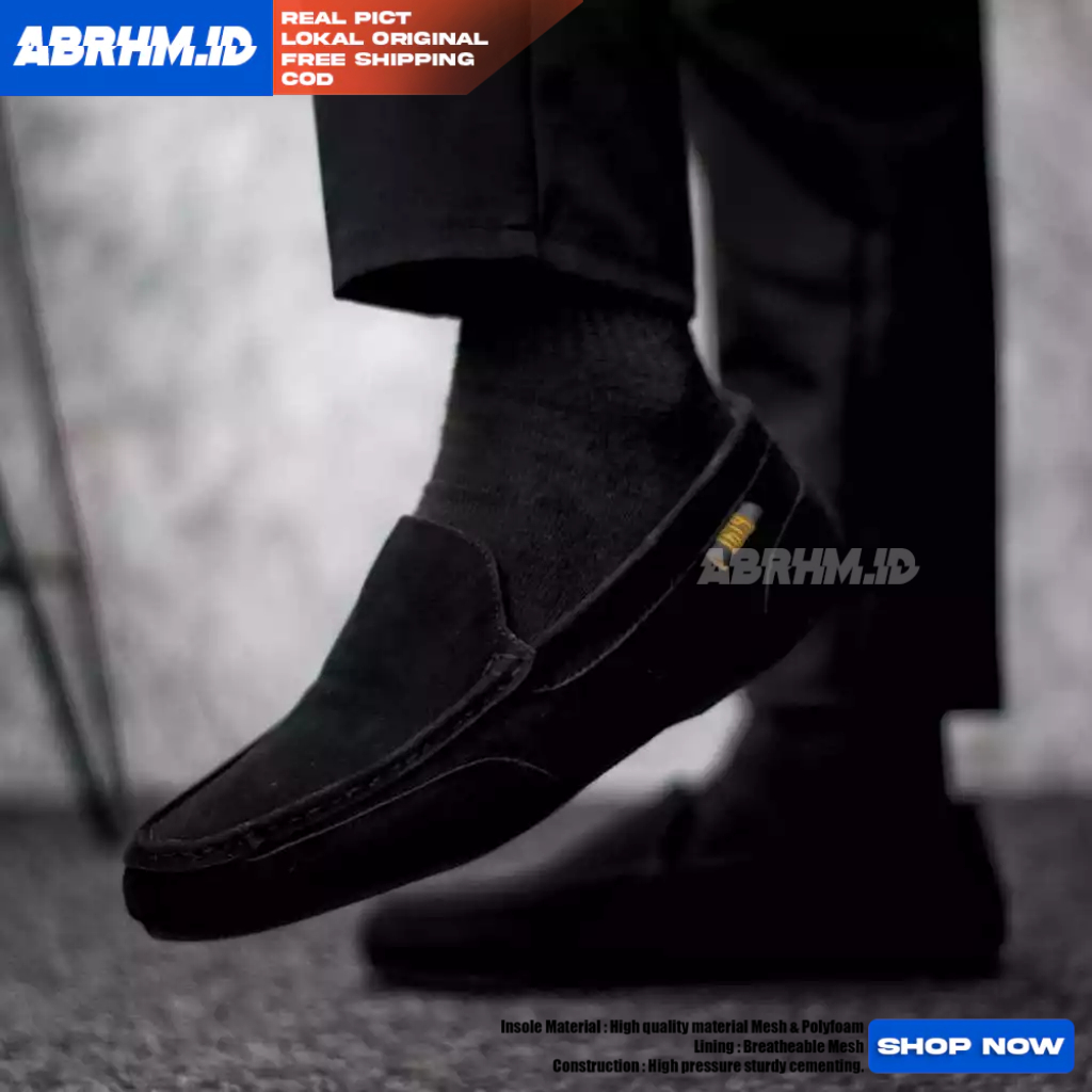 ABRHM Mens Slip-On Shoes, Mens Casual Slop Shoes