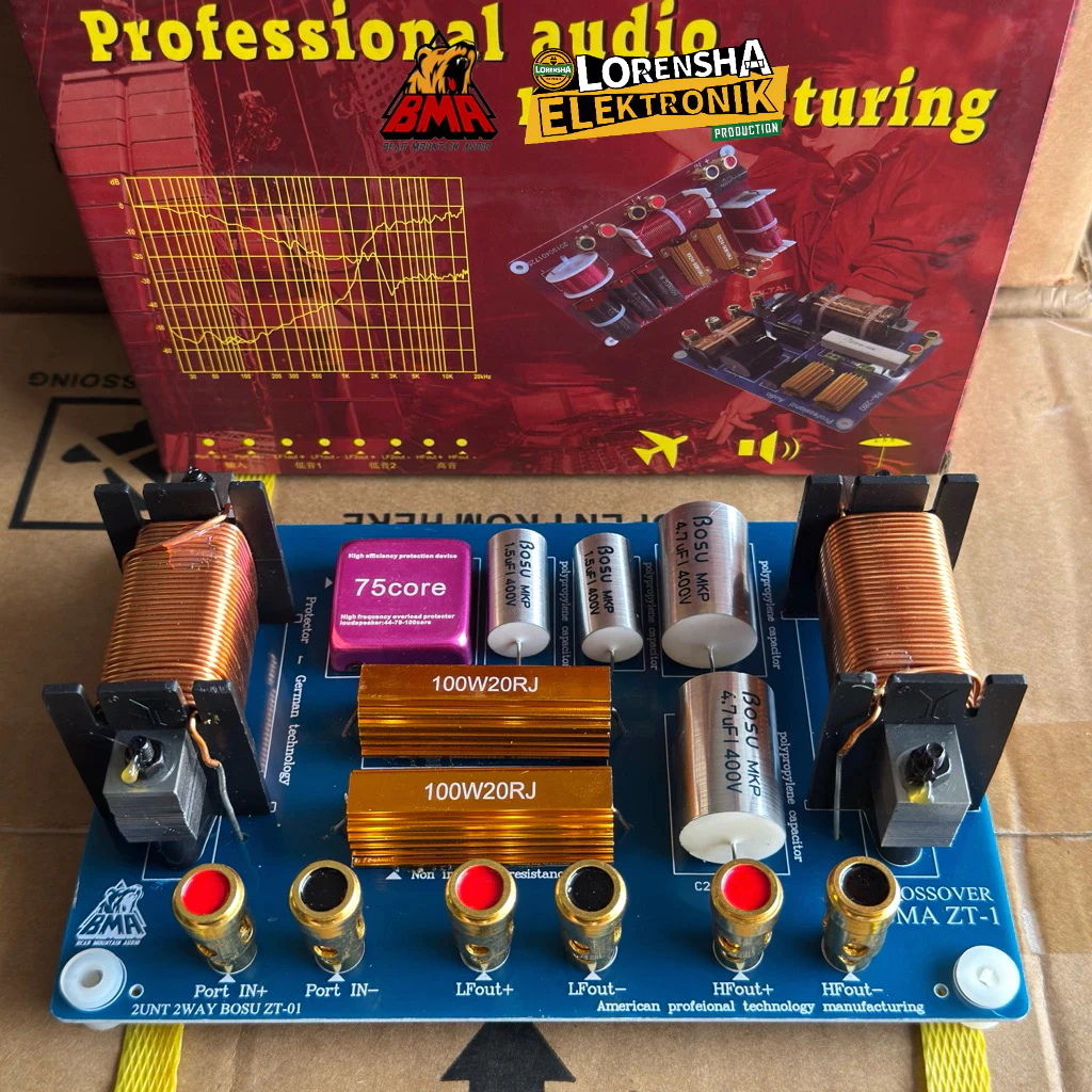 Passive Crossover 2 Way BMA ZT-1 / ZT 1 ของแท้