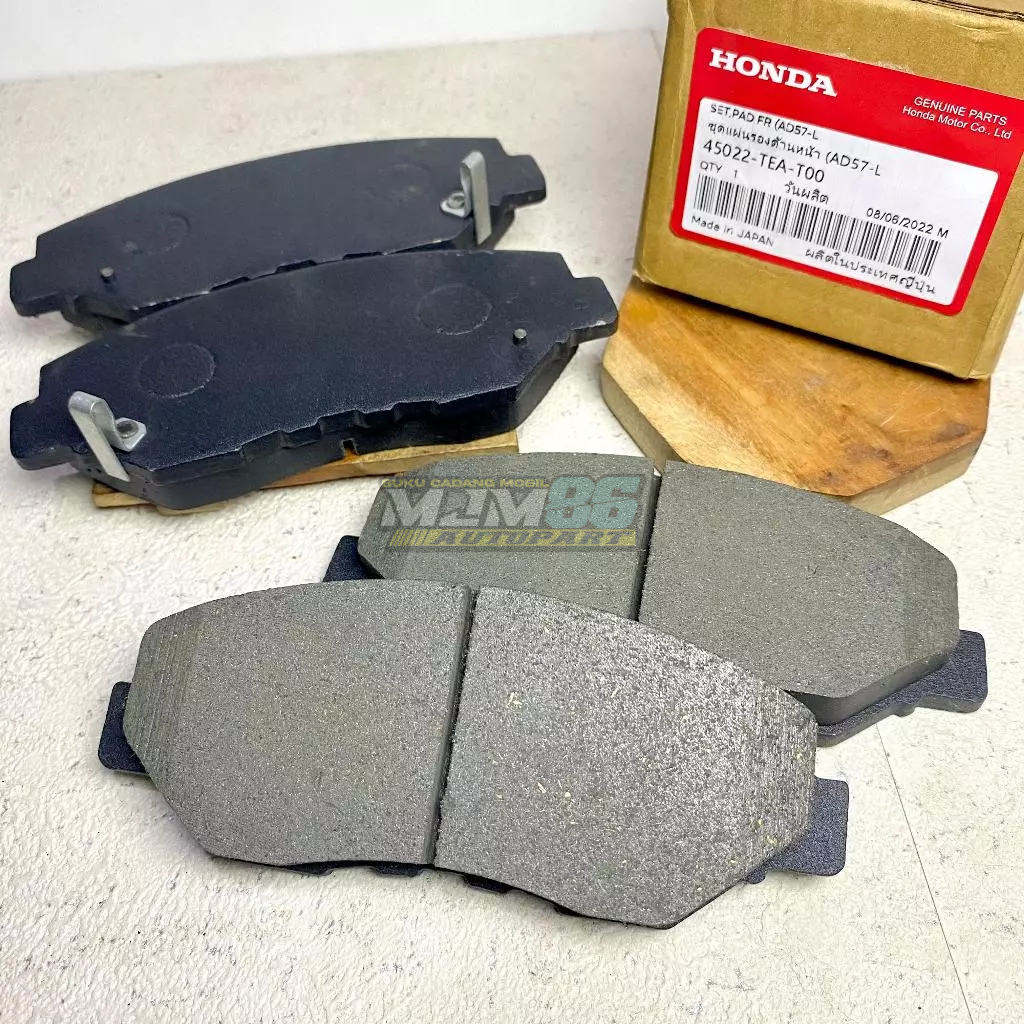 ผ้าเบรคหน้า 45022-TEA-T00 Honda Civic FC1 Civic FK4 2016-2021