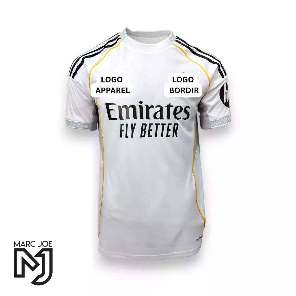 ใหม่ล่าสุด FOOTBALL JERSEY M4DR1D H 25/26 GO TH4IL4ND