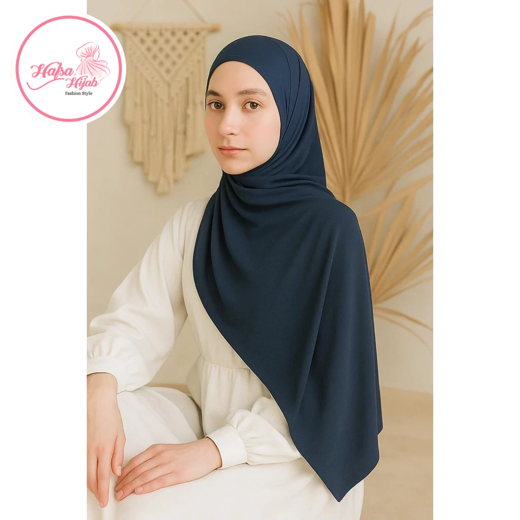 HAFSA HIJAB - เสื้อยืด PASHMINA PREMIUM RAYON ขนาด 180X70 MODERN KOREAN HIJAB STYLE