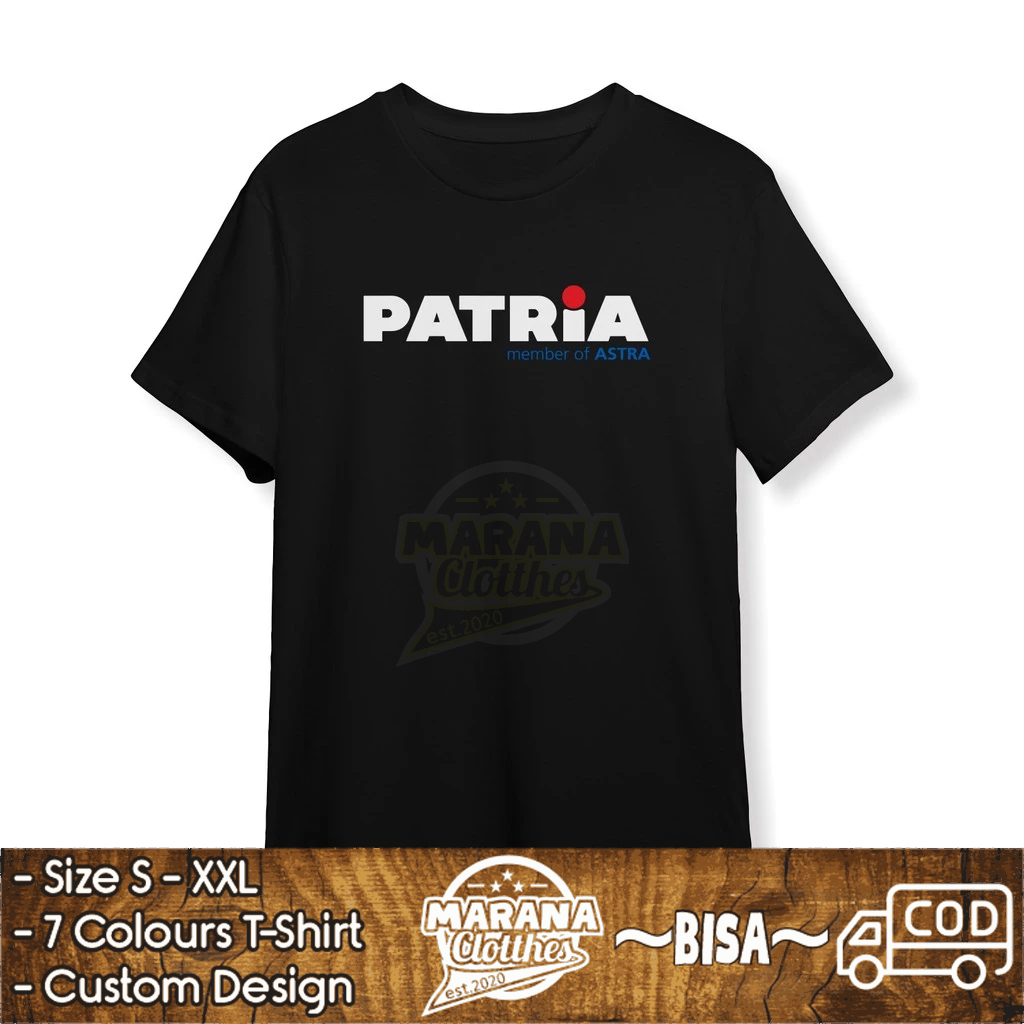 สมาชิก PATRIA โลโก้เสื้อบริษัท ASTRA