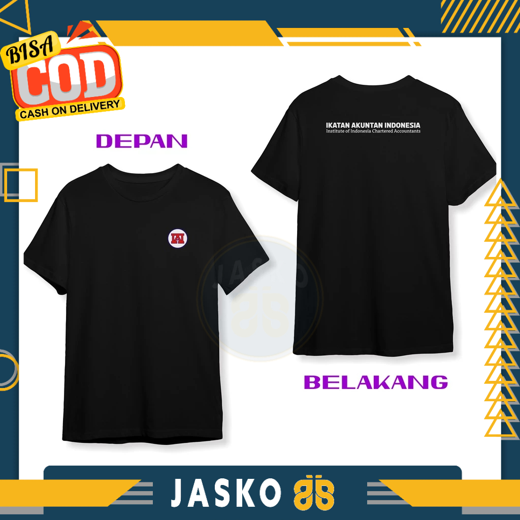 เสื้อยืดสมาคมนักบัญชีชาวอินโดนีเซีย IAI DB Logo Distro Clothes